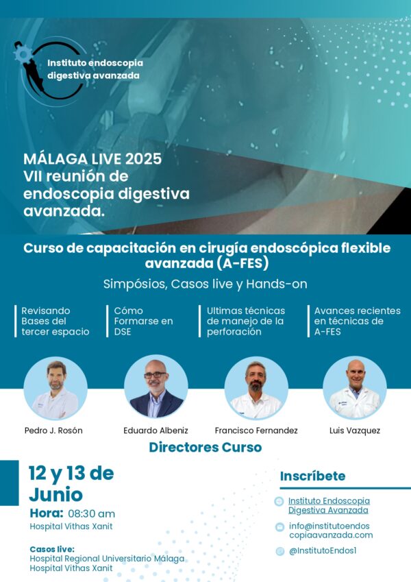 MÁLAGA LIVE 2025 VII reunión de endoscopia digestiva avanzada - Imagen 2